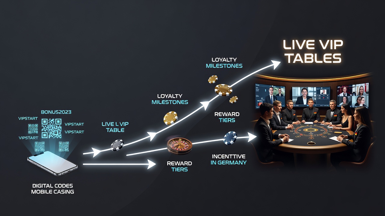 Darstellung von VIP-Progression in mobilen Live-Casino-Umgebungen Deutschlands