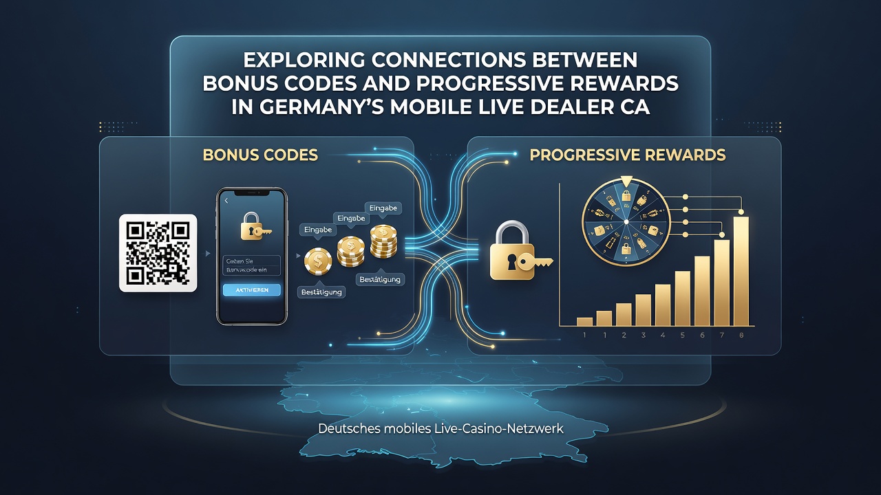 Darstellung von Bonus-Code-Systemen und VIP-Progression in deutschen Live-Casinos