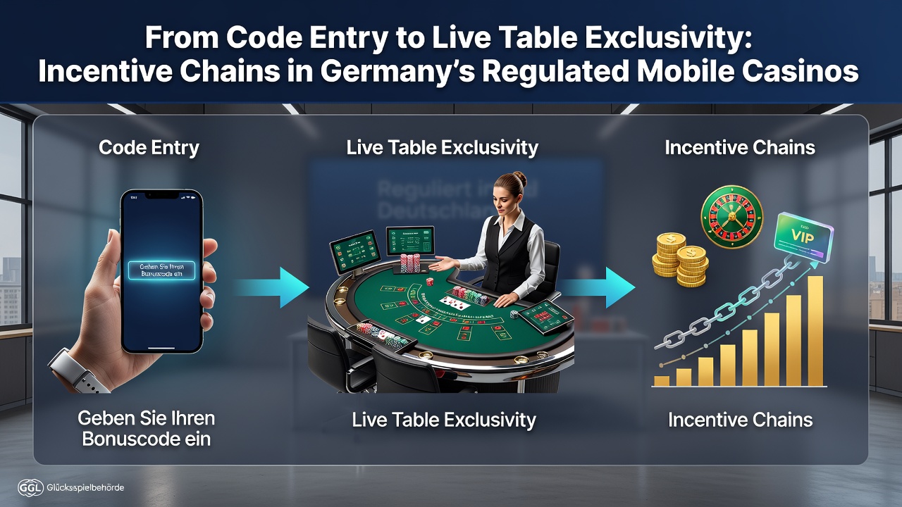 Darstellung der Entwicklung von Anreizketten hin zu exklusiven Live-Tischen in regulierten deutschen Casinos