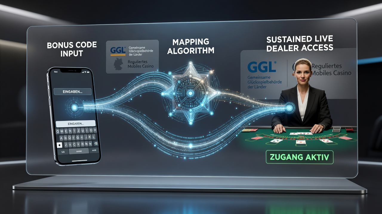 Visualisierung von Live-Dealer-Zugangsstufen nach Bonuscode-Progression in mobilen deutschen Casinos